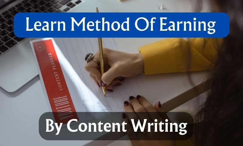 method of earning by content writing