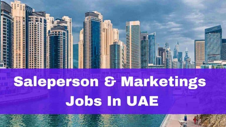 salesman jobs in uae