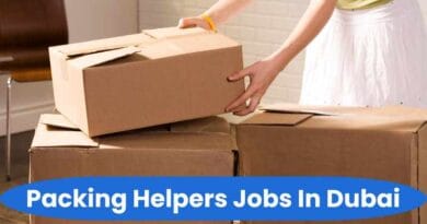 Packing Helper Jobs In Dubai