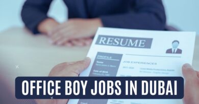 Office Boy Jobs In Dubai