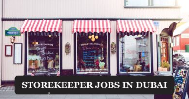 Storekeeper Jobs In Dubai