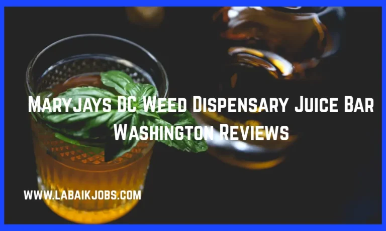 Maryjays DC Weed Dispensary Juice Bar Washington Reviews